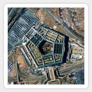 Pentagon building (T835/0265) Sticker